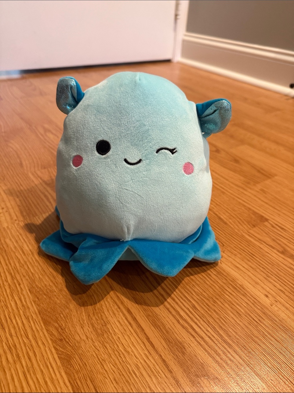 Squishmallows Light Blue & Teal Octopus Plush